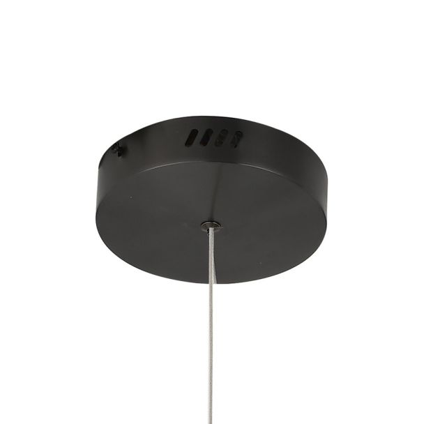Step into Design ST-8848-60 black Lampa wisząca CIRCLE 60 LED tytanowy 60 cm