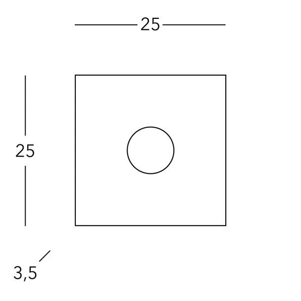 KOLARZ A1337.11.1.CU SQUARE lampa sufitowa