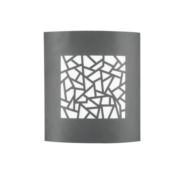Luces Exclusivas SANTIAGO LE71403 LAMPA ZEWNĘTRZNA ŚCIENNA szary