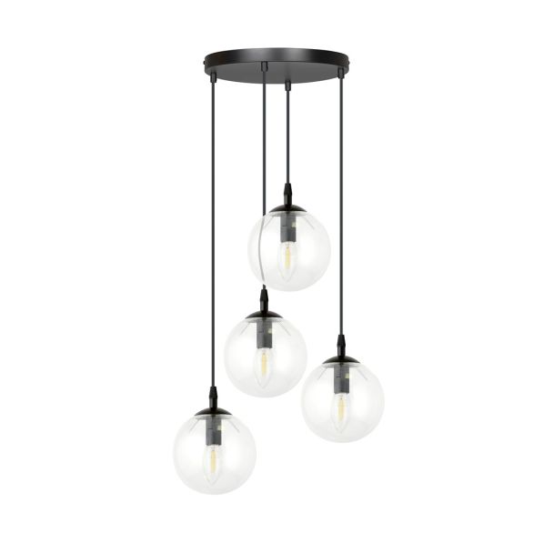 EMIBIG 711/4PREM LAMPA WISZĄCA COSMO 4 BL PREMIUM TRANSPARENT