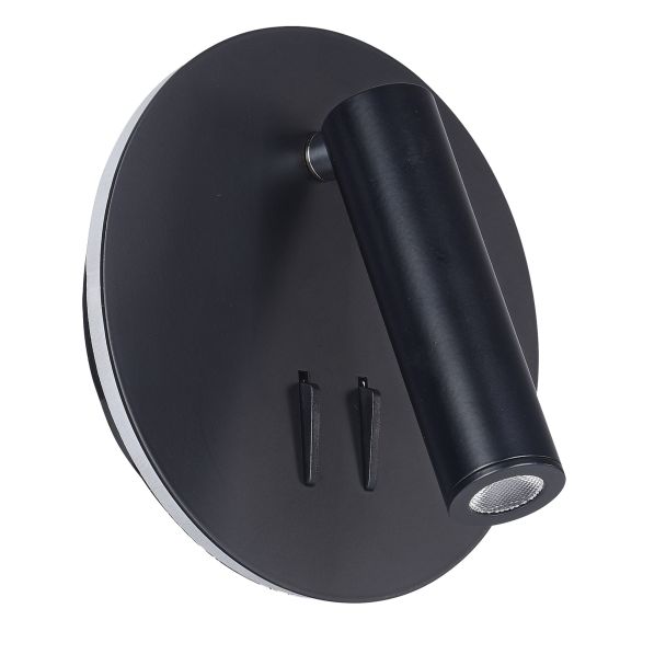 MAYTONI C176-WL-01-6W-B Ceiling & Wall Ios 176 Wall Lamp Black