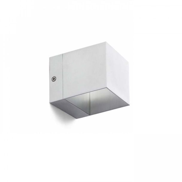 RENDL R12680 ESSEX ścienna aluminium szczotkowane 230V G9 33W