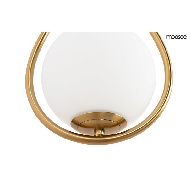 MOOSEE LAMPA ŚCIENNA ROMA ZŁOTA