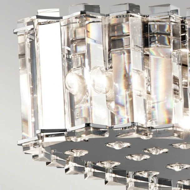 ELSTEAD Crystal Skye KL-CRYSTAL-SKYE-I-L 12 Light Island Pendant