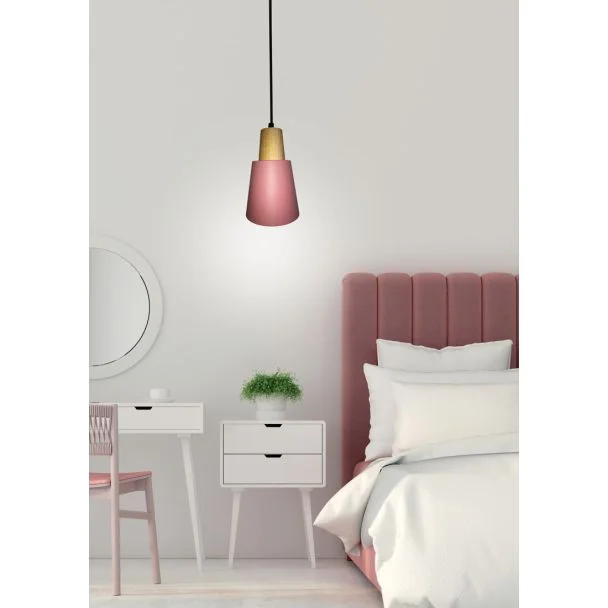 CANDELLUX 50101259 LAMPA WISZĄCA FARO 1 RÓZÓWY