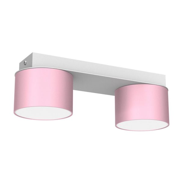 MILAGRO MLP7554 Lampa sufitowa DIXIE Pink/White 2xGX53