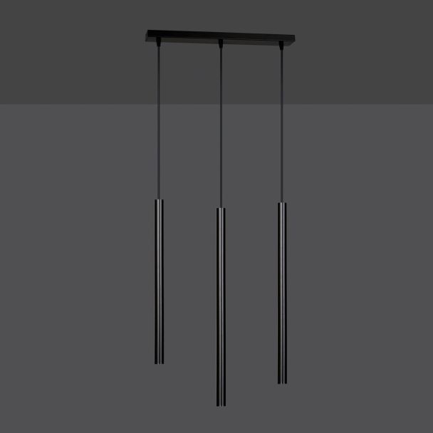 EMIBIG 552/3 LAMPA WISZĄCA SELTER 3 BLACK