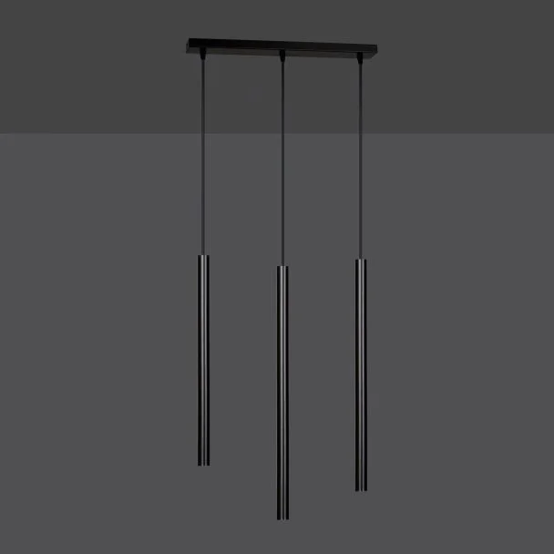 EMIBIG 552/3 LAMPA WISZĄCA SELTER 3 BLACK
