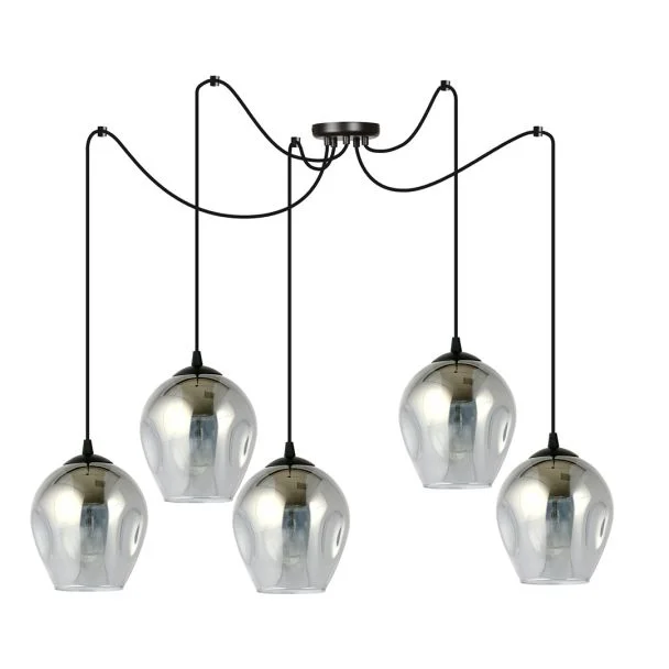 EMIBIG 757/5 LAMPA WISZĄCA LEVEL 5 BL GRAFIT