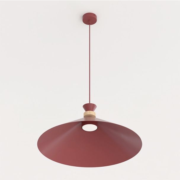 EMIBIG 1751/1L OLIVO 1L BURGUNDY Lampa wisząca