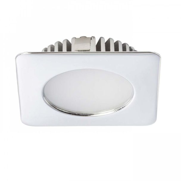 RENDL R10587 INEZ SQ chrom 12= LED 3W 120° IP44 3000K
