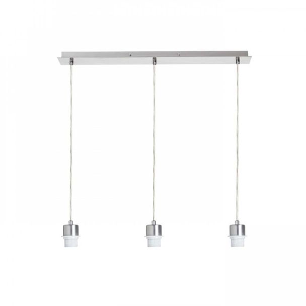 RENDL R11774 MORE 60 sufitowa wisząca podstawa nikiel mat 230V E27 3x42W
