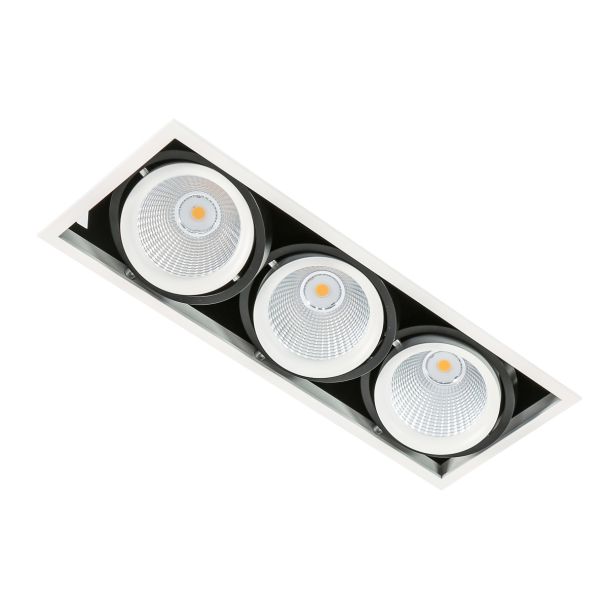 ITALUX Vertico Triple GL7108-3/3X18W 4000K WH+BL