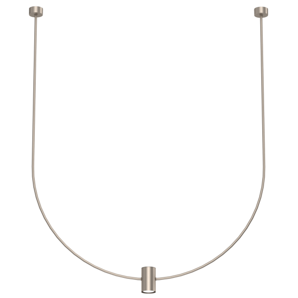 ANTIGO Lampa wisząca no. C - Platyna mat (860 mm) 5083