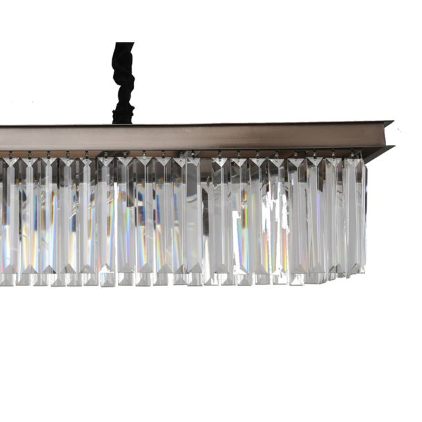 Step into Design MP0097B Lampa wisząca SPARKLE DOUBLE antracyt 100 cm