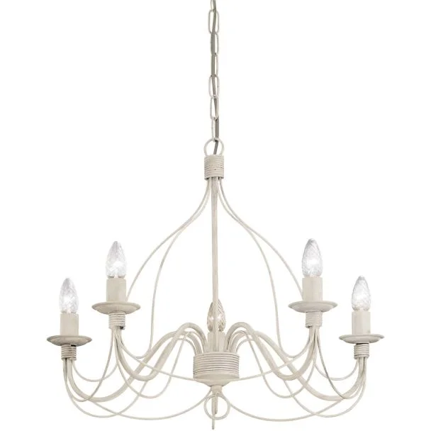 IDEAL LUX CORTE SP5 BIANCO ANTICO 005881