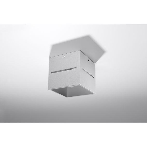 WYPRZEDAŻ SOLLUX Plafon LOBO szary SL.0208