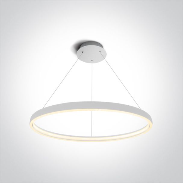 ONE LIGHT 63050/W Dolcedo 2 biała dekoracyjna lampa LED 3000K 40W IP20
