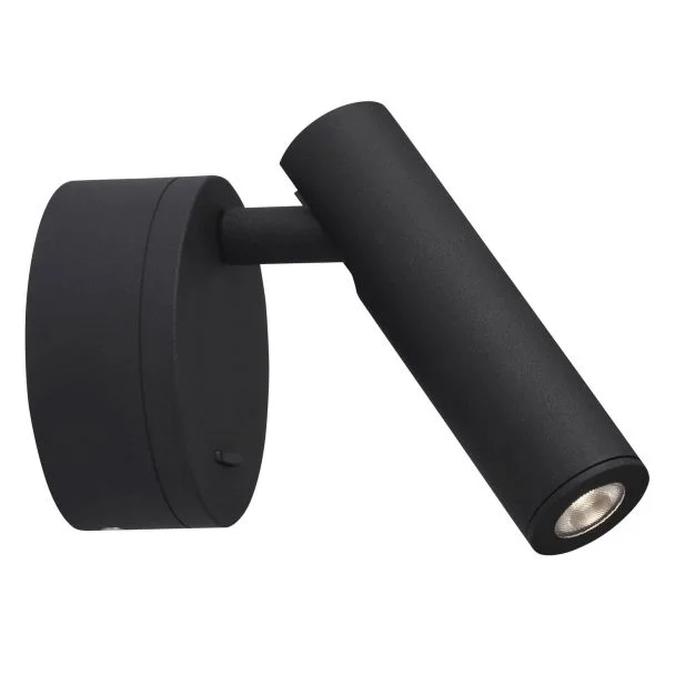 Luces Exclusivas BADAJOZ LE42247 LAMPA ŚCIENNA SPOT czarny