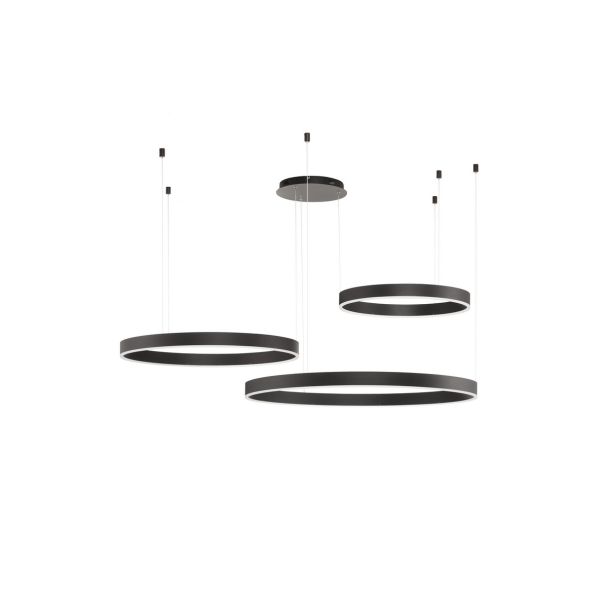 Luces Exclusivas JACA LE42765 LAMPA WISZĄCA LED czarny