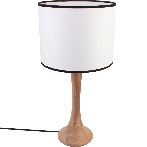 HELLUX 4112144 Lampa stołowa BEAVIS - dąb