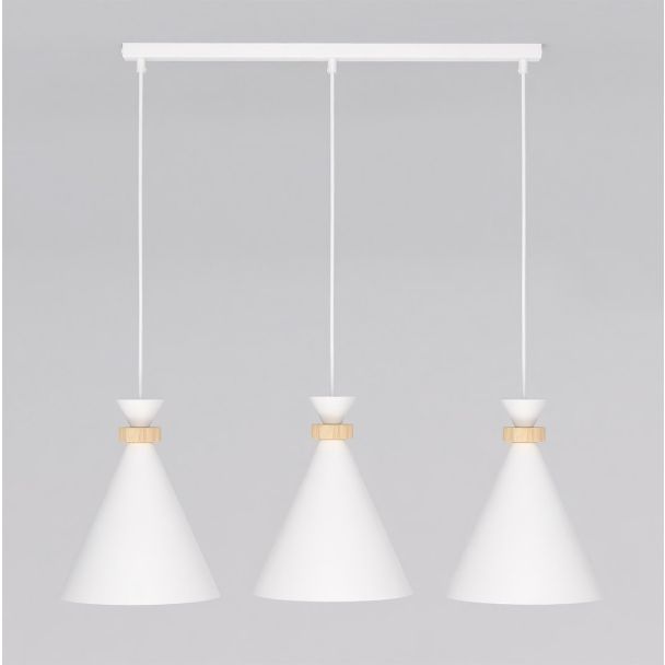 EMIBIG 1679/3 ZERO 3 WHITE LAMPA WISZĄCA