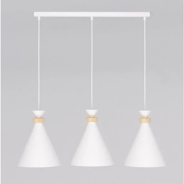 EMIBIG 1679/3 ZERO 3 WHITE LAMPA WISZĄCA