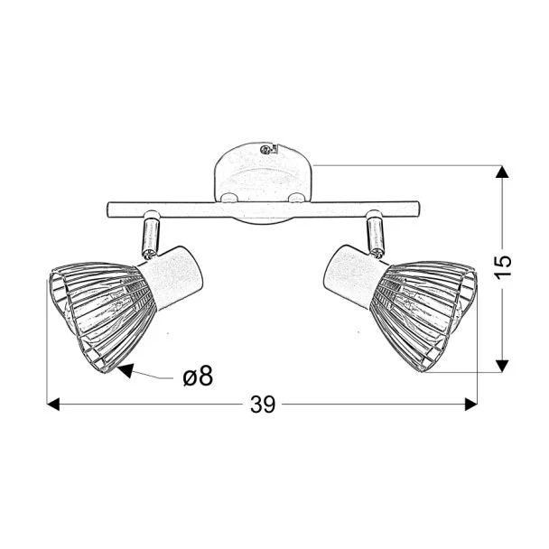 CANDELLUX 92-61898 FLY LISTWA