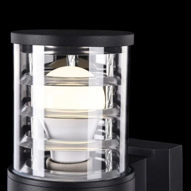 MAYTONI O576WL-02B Outdoor Bronx Wall Lamp Black