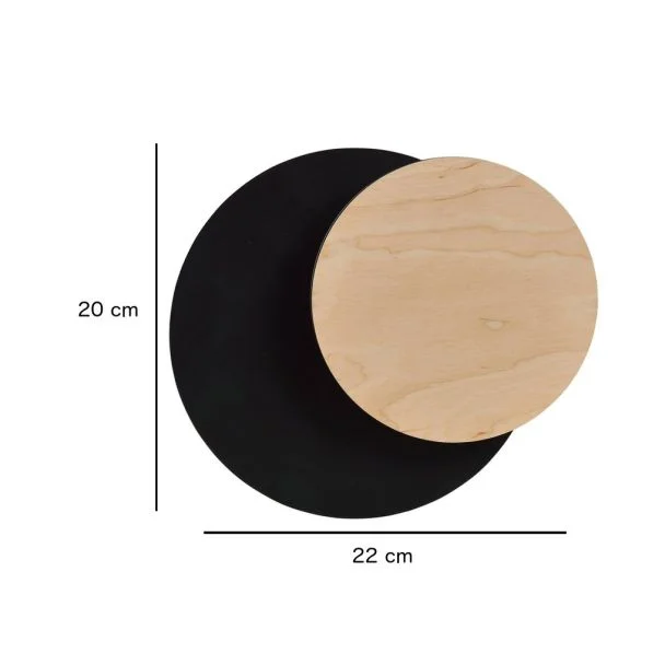 EMIBIG 972/1 CIRCLE 1C WHITE KINKIET