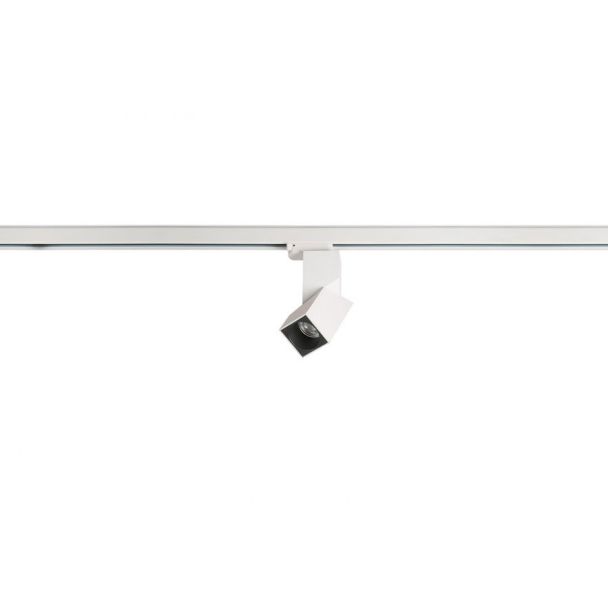 AZZARDO AZ3524 SANTOS SQUARE TRACK WHITE TECHNICAL LAMP reflektor 3-fazowy
