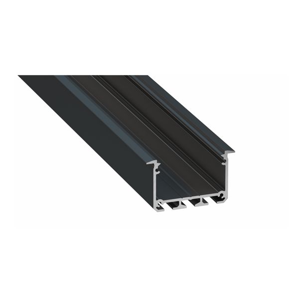 LED LABS 10-0125-20 Profil LED LUMINES typ INSO czarny lakierowany 2 m