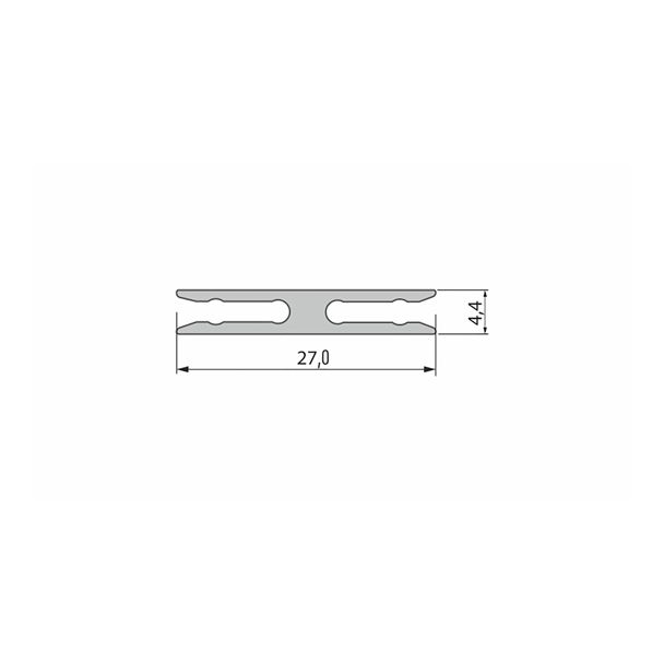 LED LABS 10-0294-30 Profil LUMINES typ Metro srebrny anod. 3 m