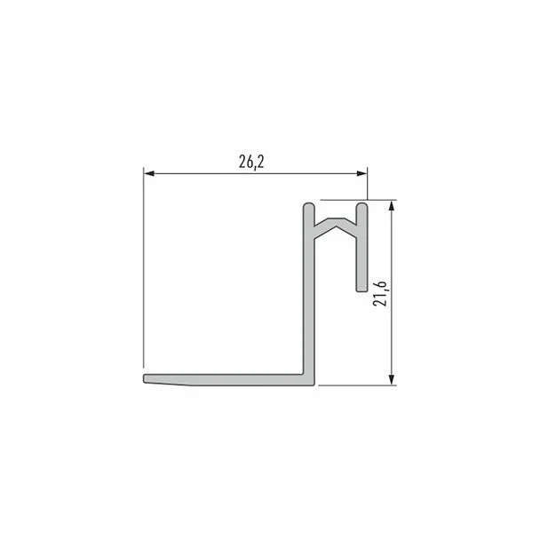 LED LABS 10-0314-30 Profil LUMINES typ Roset srebrny anod. 3 m