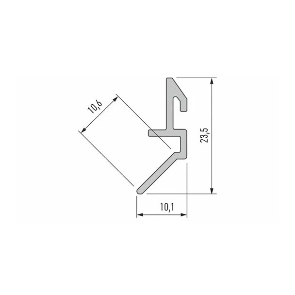 LED LABS 10-0434-30 Profil LUMINES typ Fari srebrny anod. 3 m