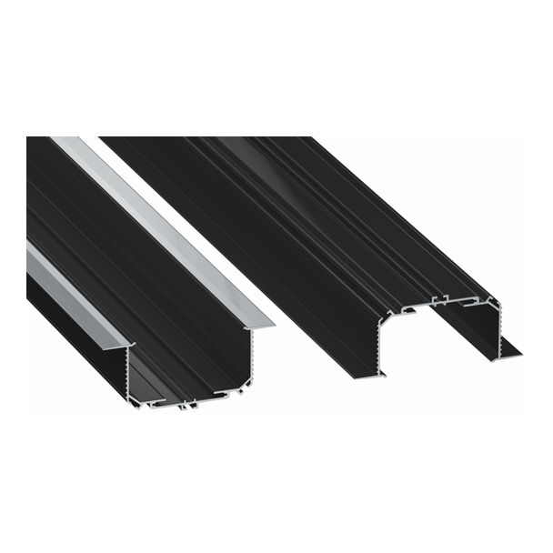 LED LABS 10-0435-30 Profil LUMINES typ LARGO M3 czarny lakierowany 3 m