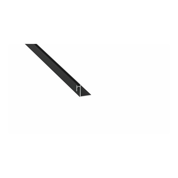 LED LABS 10-0485-10 Profil LUMINES typ Roset czarny lakierowany 1 m