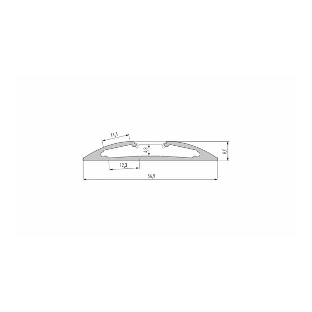 LED LABS 10-0522-30 Profil LED LUMINES typ Reto czarny anodowany 3 m