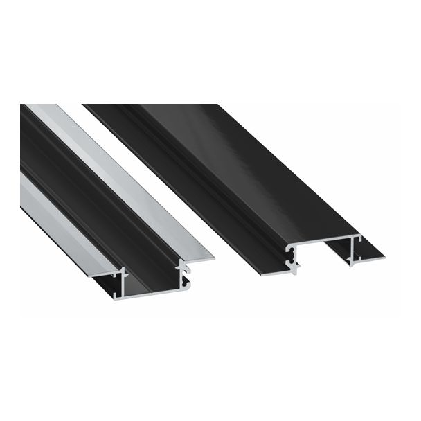 LED LABS 10-0595-10 Profil LUMINES typ Zati czarny lakierowany 1 m