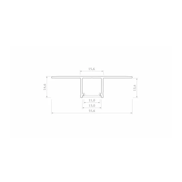 LED LABS 10-0940-20 Profil LED LUMINES typ Falco surowy 2,02 m
