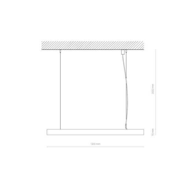 NOWODVORSKI 10210 CL OFFICE LED PRO120 lampa liniowa