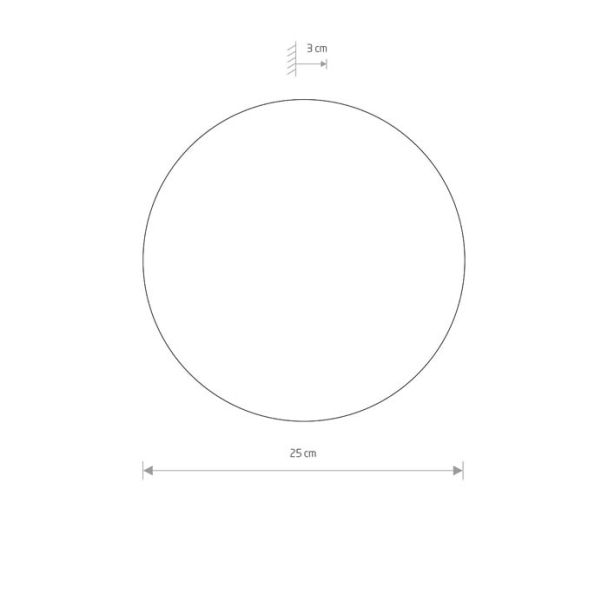 NOWODVORSKI 10352 RING LED M kinkiet