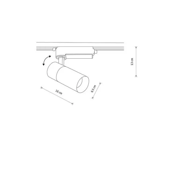 NOWODVORSKI 10387 PROFILE TINOS LED 20W