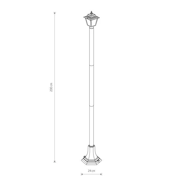 NOWODVORSKI 10502 Lampa stojąca ANA 2m