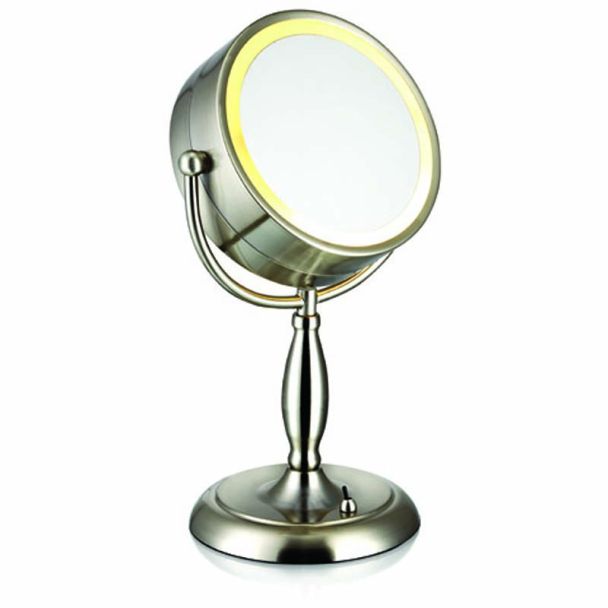 MARKSLOJD 105237 FACE lusterko LED 1L Stalowa