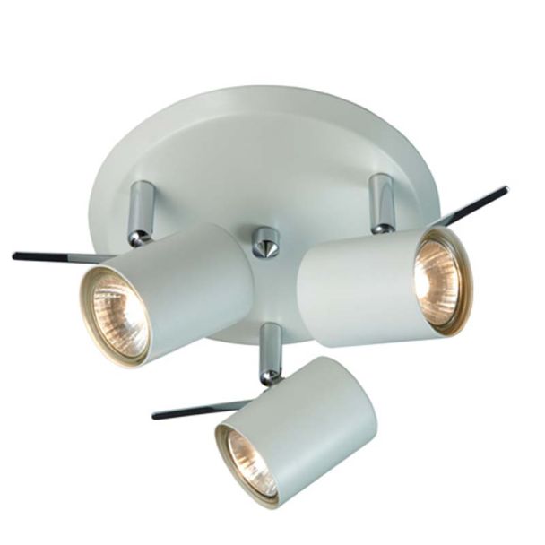 MARKSLOJD 105483 HYSSNA LED lampa sufitowa 3L IP21 Biały