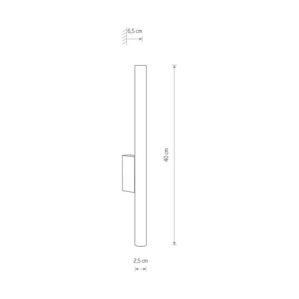 NOWODVORSKI 10562 LASER WALL kinkiet