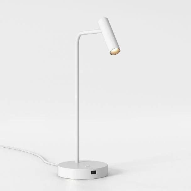 ASTRO 1058212 Enna Desk USB lampa stołowa biały
