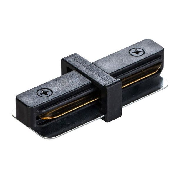 MAYTONI TRA001C-11B Single phase track system Accessories for tracks Track Lighting Accessory Black łącznik 1-fazowy