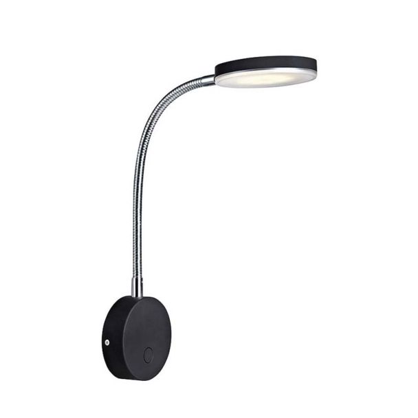 MARKSLOJD 106468 FLEX lampa ścienna 1L LED Biały/Chrom